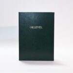 Oklevéltartó - OKLEVÉL felirattal (zöld) - műbőr kötészeti anyaggal