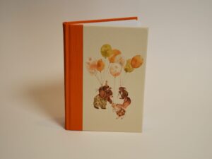 Üres lapos könyv – Narancs, állatos