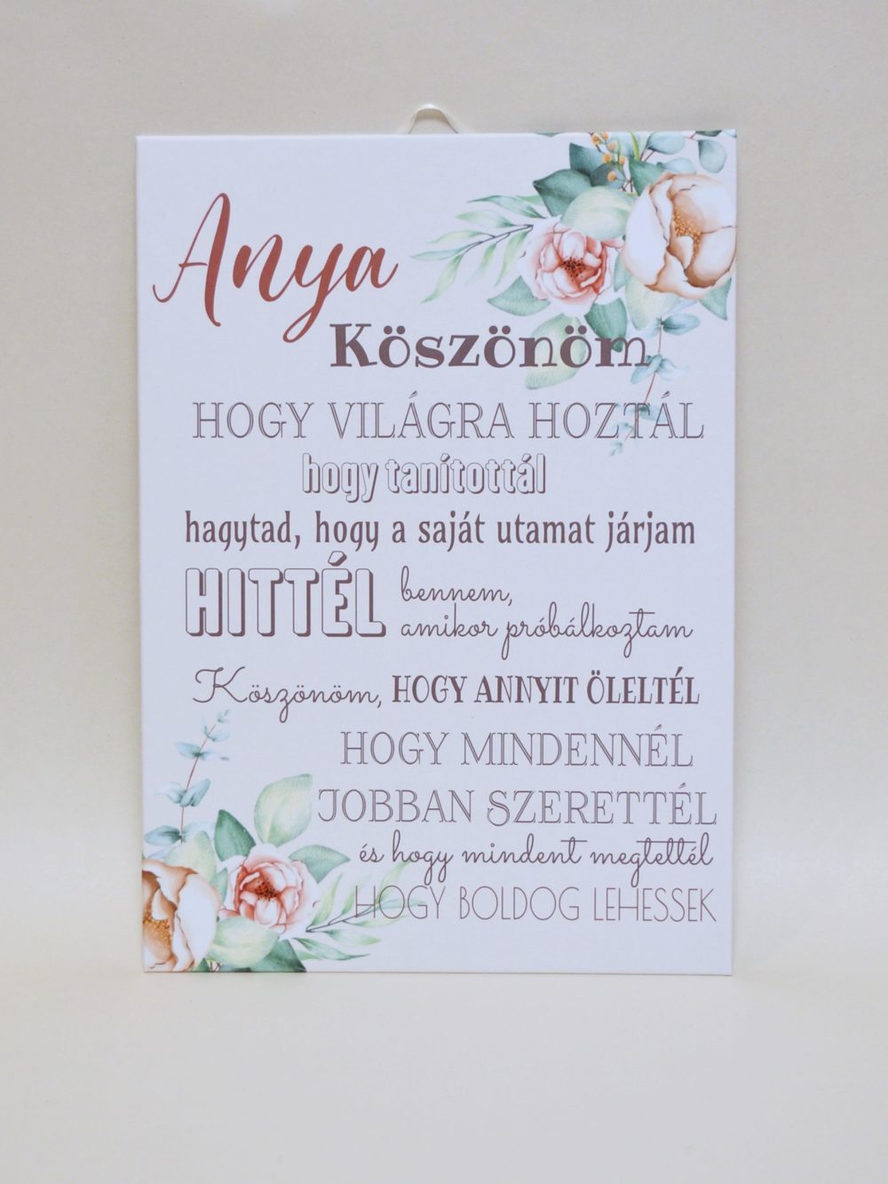 Anyák napi falitábla #2