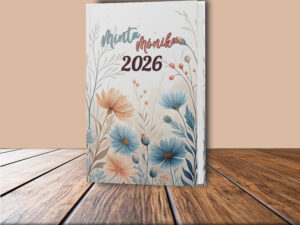 Határidőnapló #6 - Mezei virág '2026'